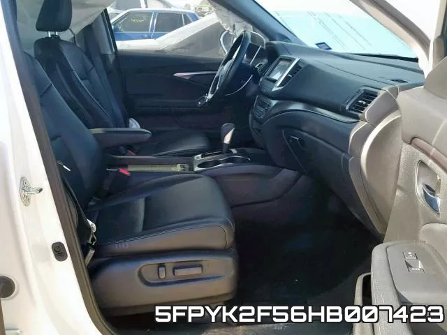 5FPYK2F56HB007423 фото 6
