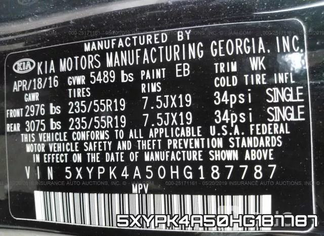 5XYPK4A50HG187787 фото 10