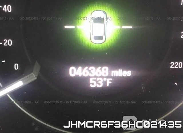 JHMCR6F36HC021435 фото 8