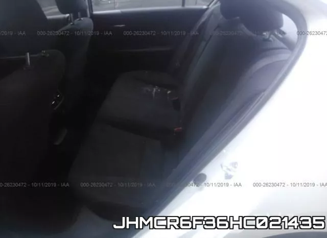 JHMCR6F36HC021435 фото 9