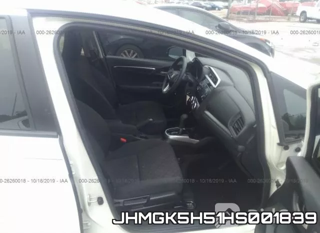 JHMGK5H51HS001839 фото 6