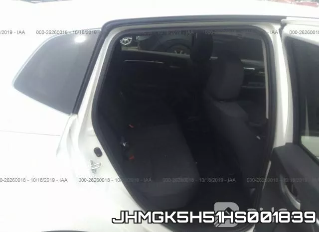 JHMGK5H51HS001839 фото 9