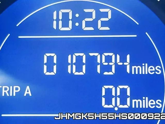 JHMGK5H55HS000922 фото 9
