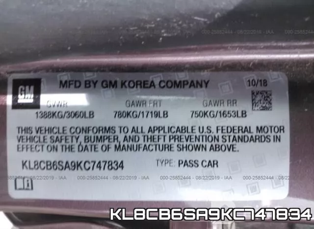 KL8CB6SA9KC747834 фото 10