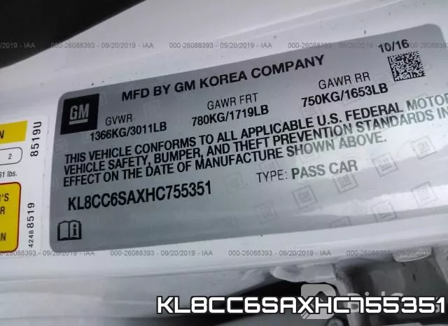 KL8CC6SAXHC755351 фото 9