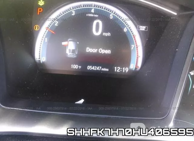 SHHFK7H70HU406595 фото 8