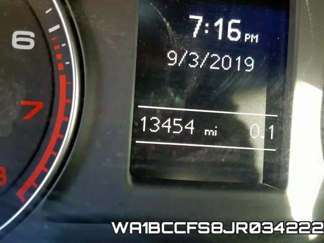 WA1BCCFS8JR034222 фото 9