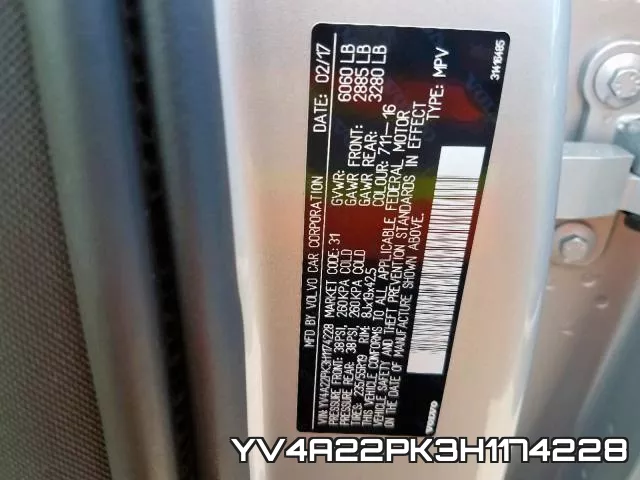 YV4A22PK3H1174228 фото 2