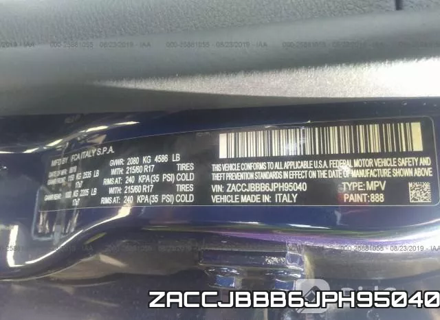 ZACCJBBB6JPH95040 фото 10