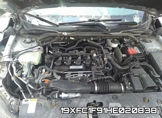 19XFC1F91HE020838 фото 2