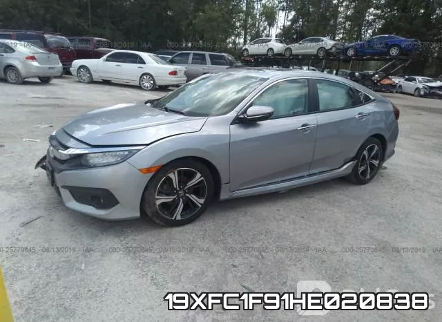 19XFC1F91HE020838 фото 3
