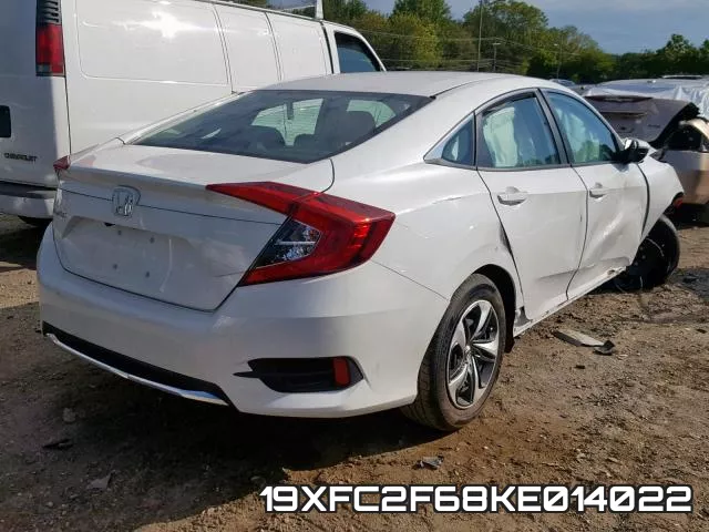 19XFC2F68KE014022 фото 5