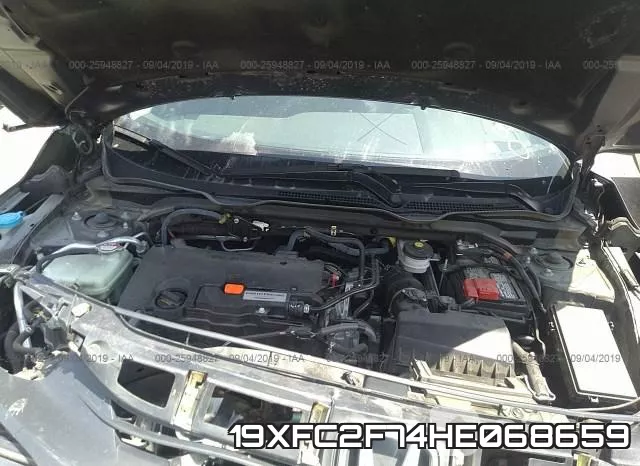 19XFC2F74HE068659 фото 2
