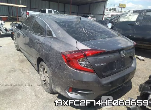 19XFC2F74HE068659 фото 4