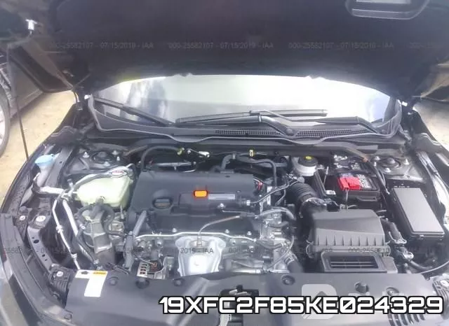 19XFC2F85KE024329 фото 2