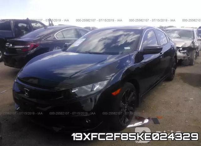 19XFC2F85KE024329 фото 3