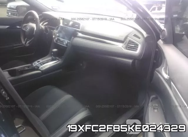 19XFC2F85KE024329 фото 6