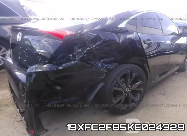 19XFC2F85KE024329 фото 7