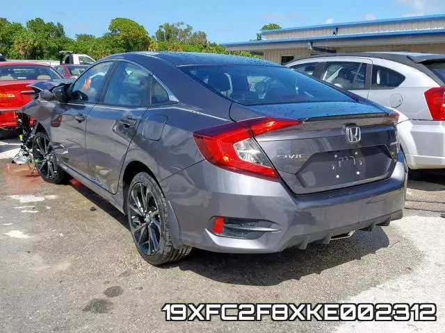 19XFC2F8XKE002312 фото 4