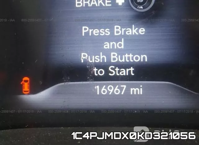 1C4PJMDX0KD321056 фото 8