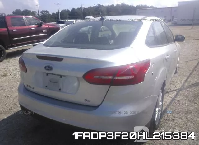 1FADP3F20HL215384 фото 5