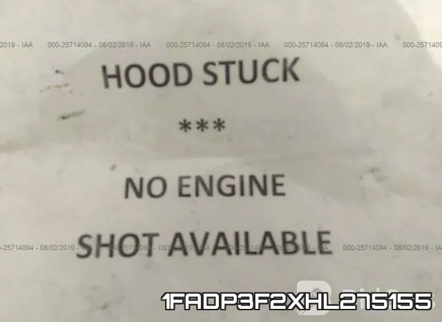 1FADP3F2XHL275155 фото 2