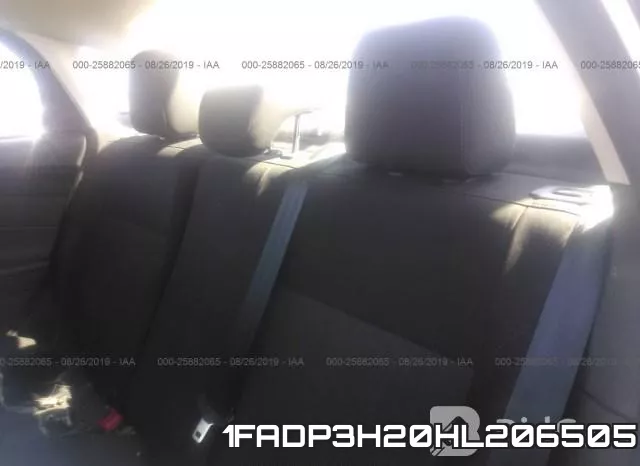 1FADP3H20HL206505 фото 9