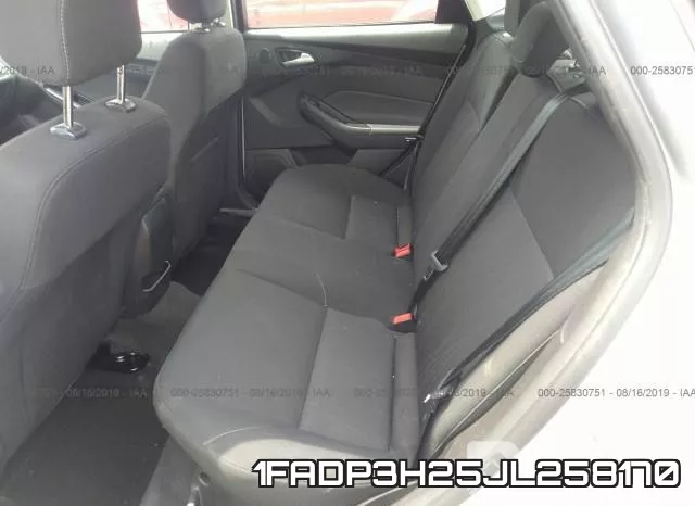 1FADP3H25JL258170 фото 9