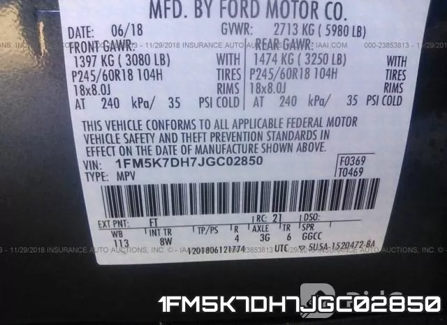 1FM5K7DH7JGC02850 фото 10