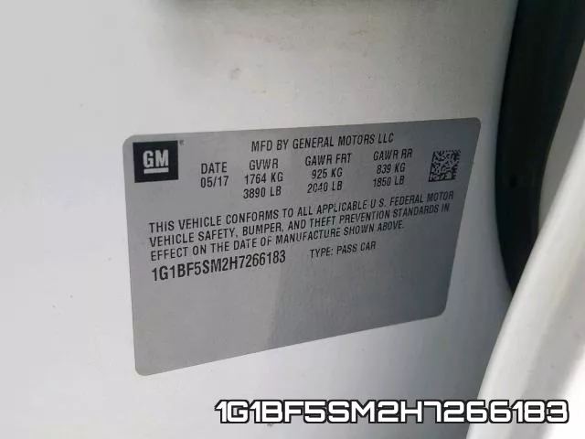1G1BF5SM2H7266183 фото 2