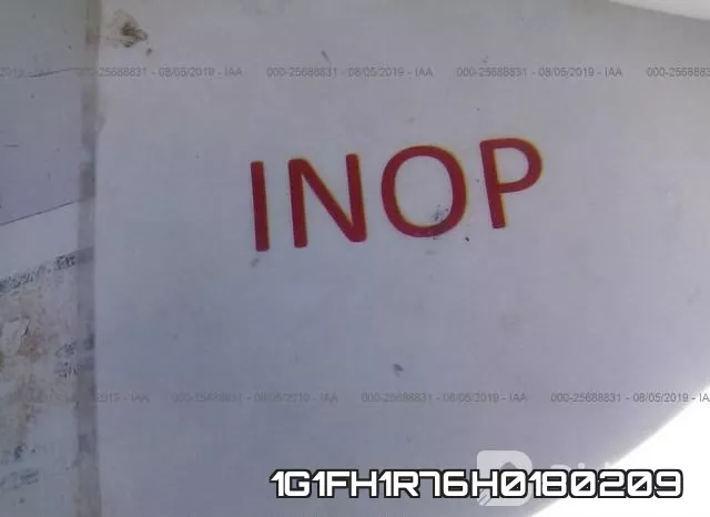 1G1FH1R76H0180209 фото 8