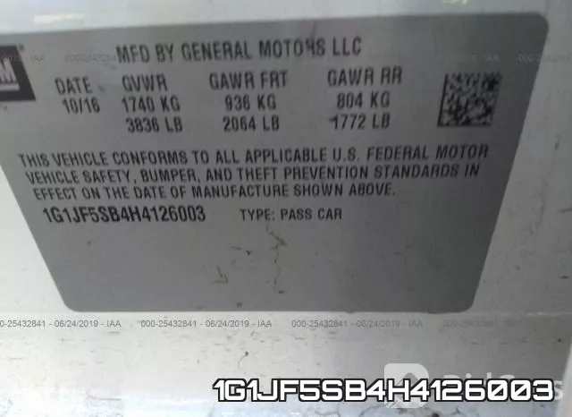 1G1JF5SB4H4126003 фото 10