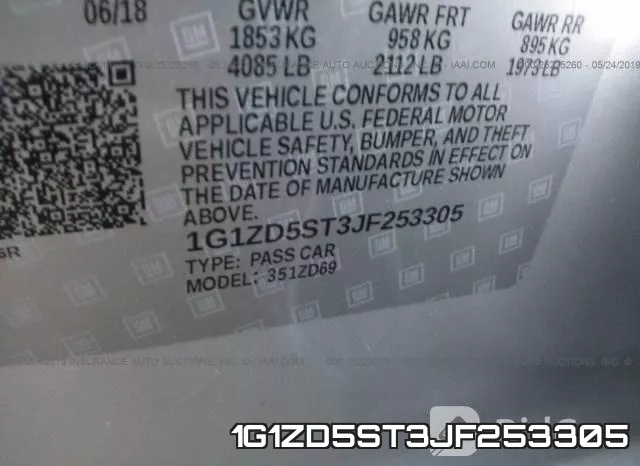 1G1ZD5ST3JF253305 фото 10
