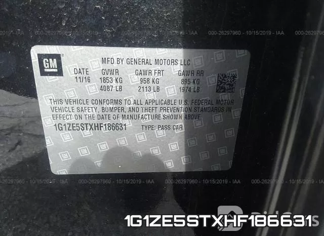 1G1ZE5STXHF186631 фото 10