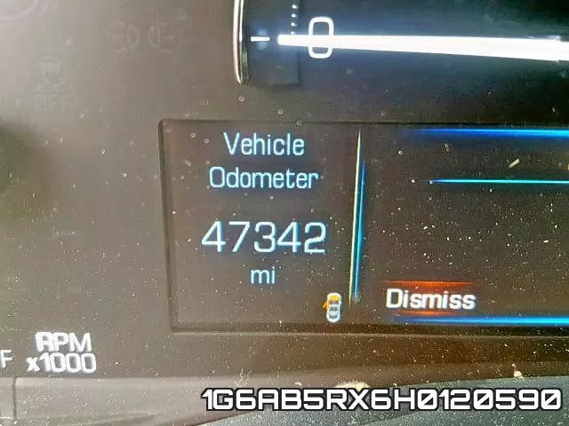 1G6AB5RX6H0120590 фото 9