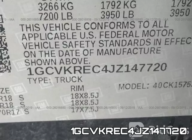1GCVKREC4JZ147720 фото 10