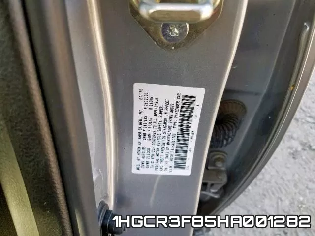 1HGCR3F85HA001282 фото 2