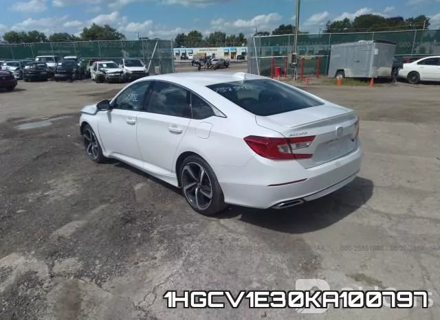 1HGCV1E30KA100797 фото 4