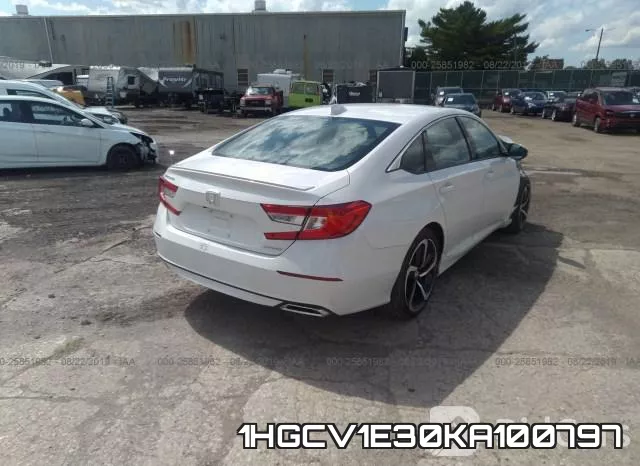1HGCV1E30KA100797 фото 5