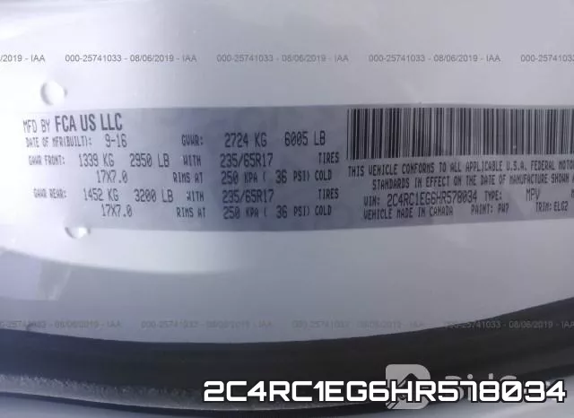 2C4RC1EG6HR578034 фото 10