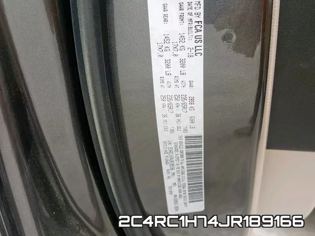 2C4RC1H74JR189166 фото 2