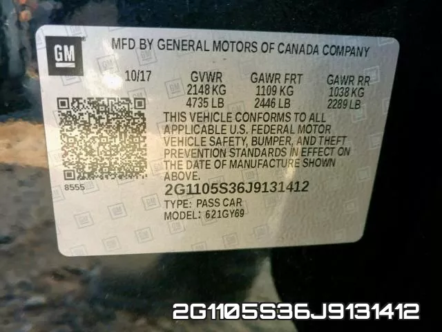 2G1105S36J9131412 фото 2