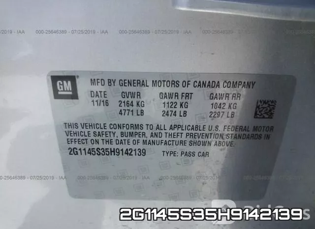 2G1145S35H9142139 фото 10