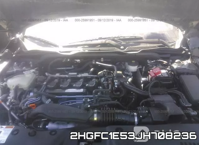 2HGFC1E53JH708236 фото 2