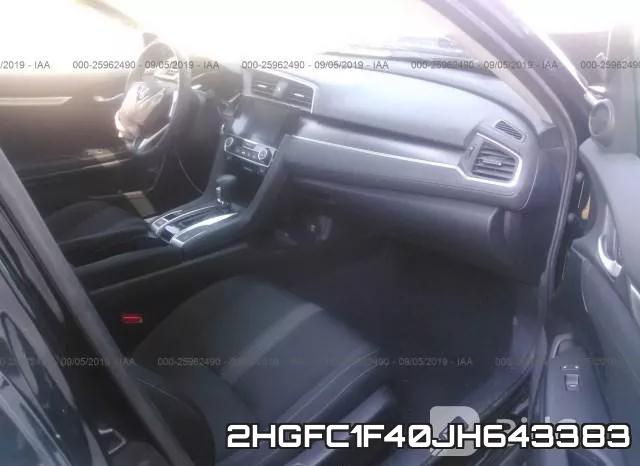 2HGFC1F40JH643383 фото 6