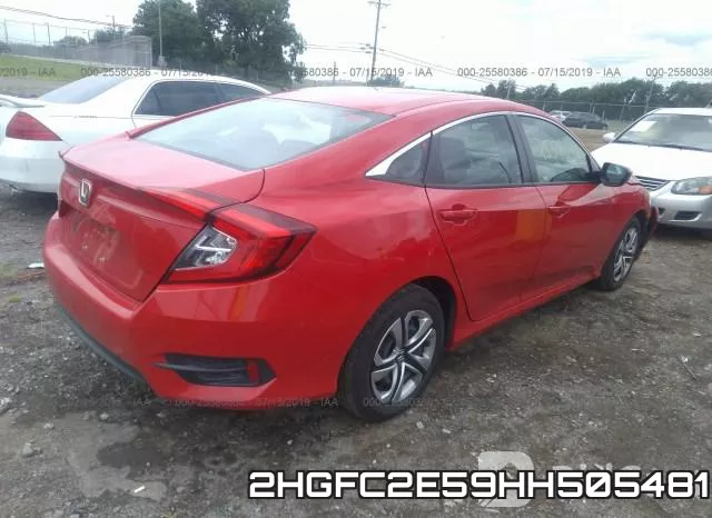 2HGFC2E59HH505481 фото 4