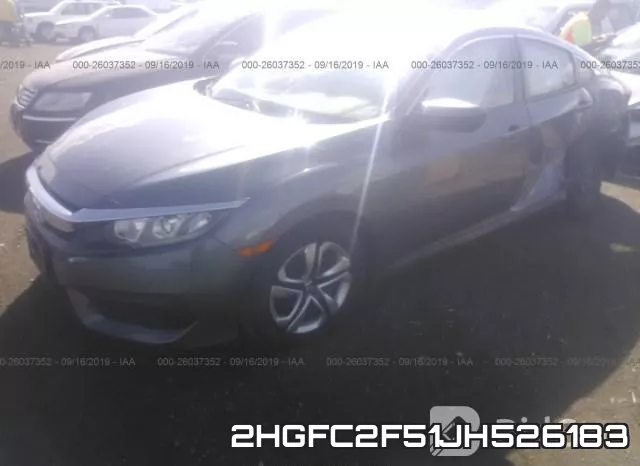2HGFC2F51JH526183 фото 3