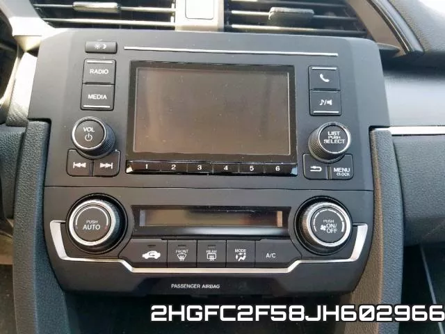 2HGFC2F58JH602966 фото 10