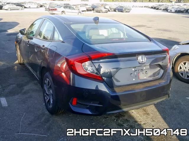 2HGFC2F7XJH504748 фото 4