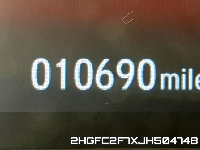 2HGFC2F7XJH504748 фото 9